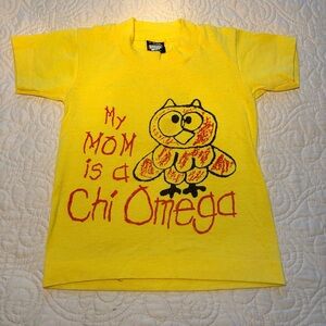 My Mom is a Chi Omega Kids Tee, never worn